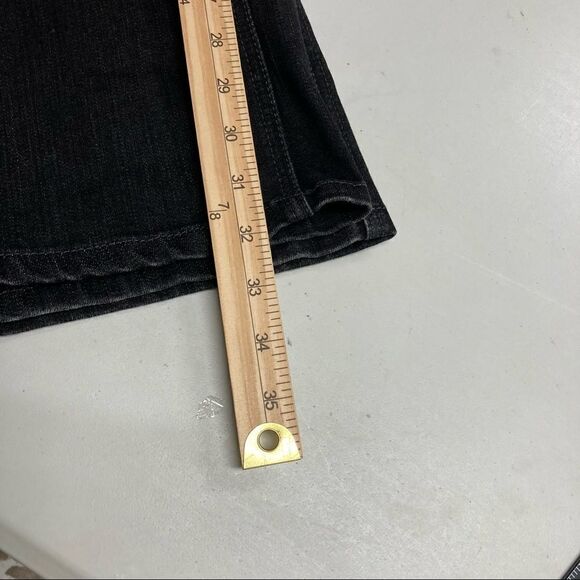 WHITE HOUSE BLACK MARKET,NOIR,Women’s Jeans, Black, Size 6R, Inseam 32” Boot Leg - Picture 11 of 12